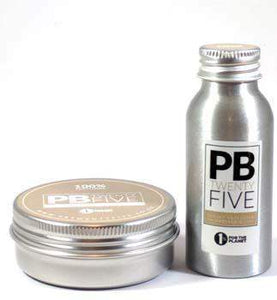 Unscented massage oil and massage wax (50ml wax and oil) - PB TwentyFive