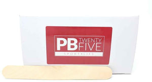 Wax Spatulas (Box contains 100) - PB TwentyFive